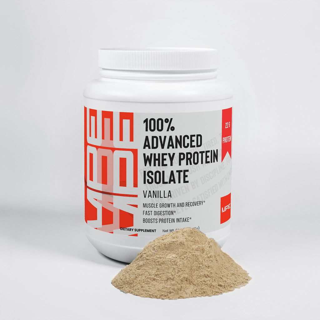 Advanced 100% Whey Protein Isolate (Vanilla)