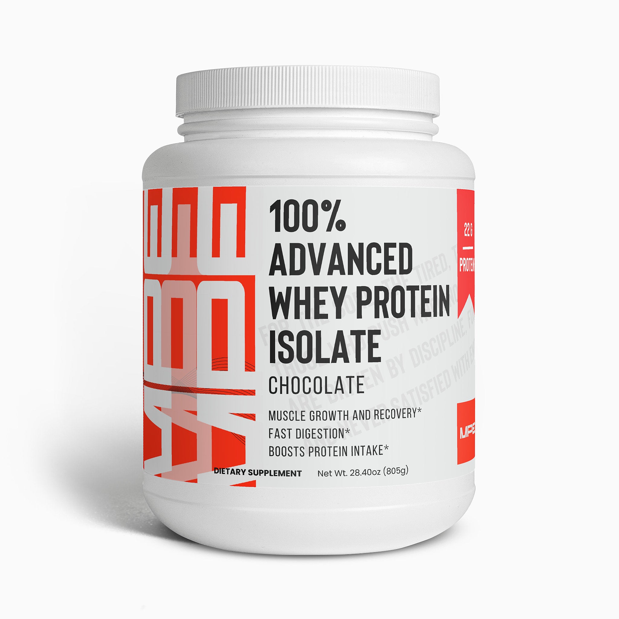 Advanced 100% Whey Protein Isolate (Chocolate)