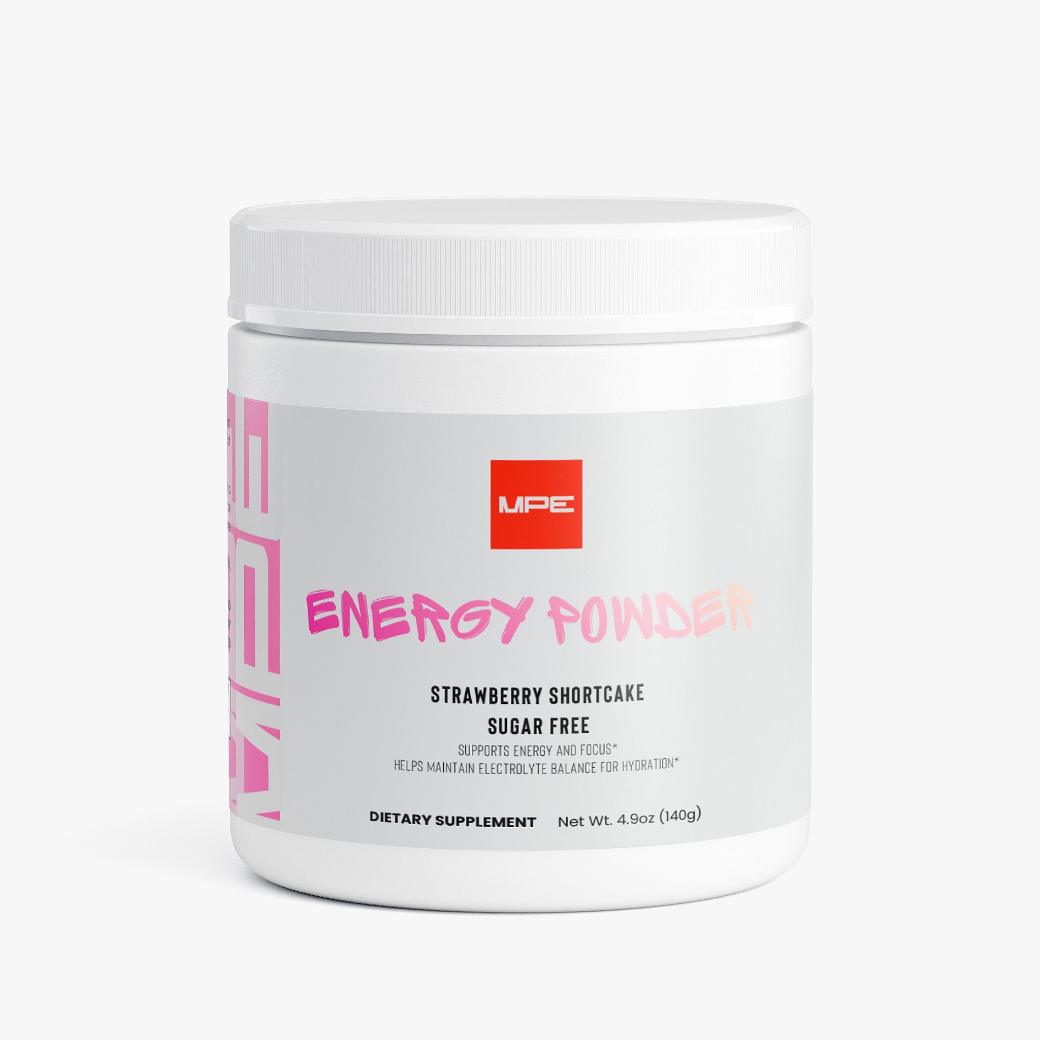 Energy Powder (Strawberry Shortcake)