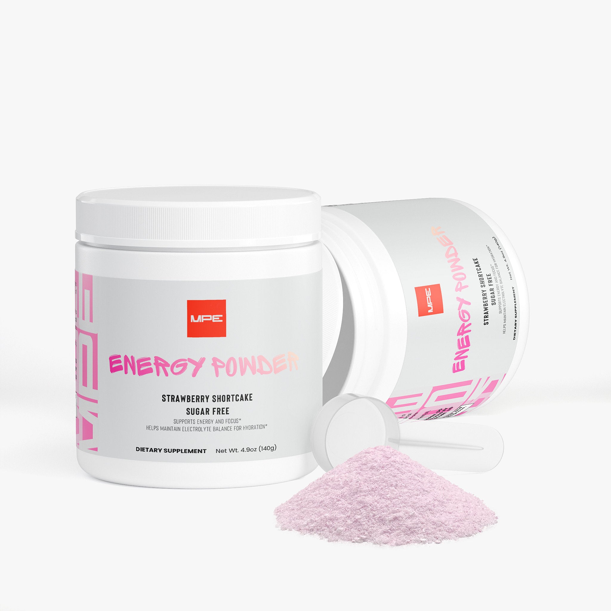 Energy Powder (Strawberry Shortcake)